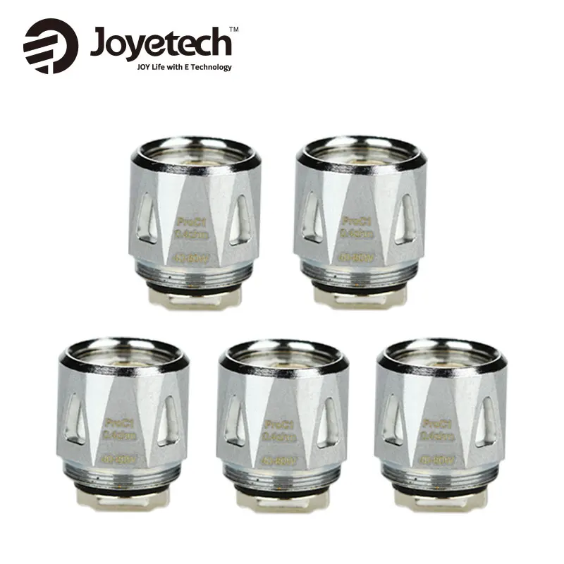 Original 5pcs Joyetech ProC1/ProC2 DL Head for ProCore Aries Atomizer Tank Direct Lung 0.15ohm ProC2&0.4ohm ProC1 Coils Vape
Original 5pcs Joyetech ProC1/ProC2 DL Head for ProCore Aries Atomizer Tank Direct Lung 0.15ohm ProC2&0.4ohm ProC1 Coils Vape