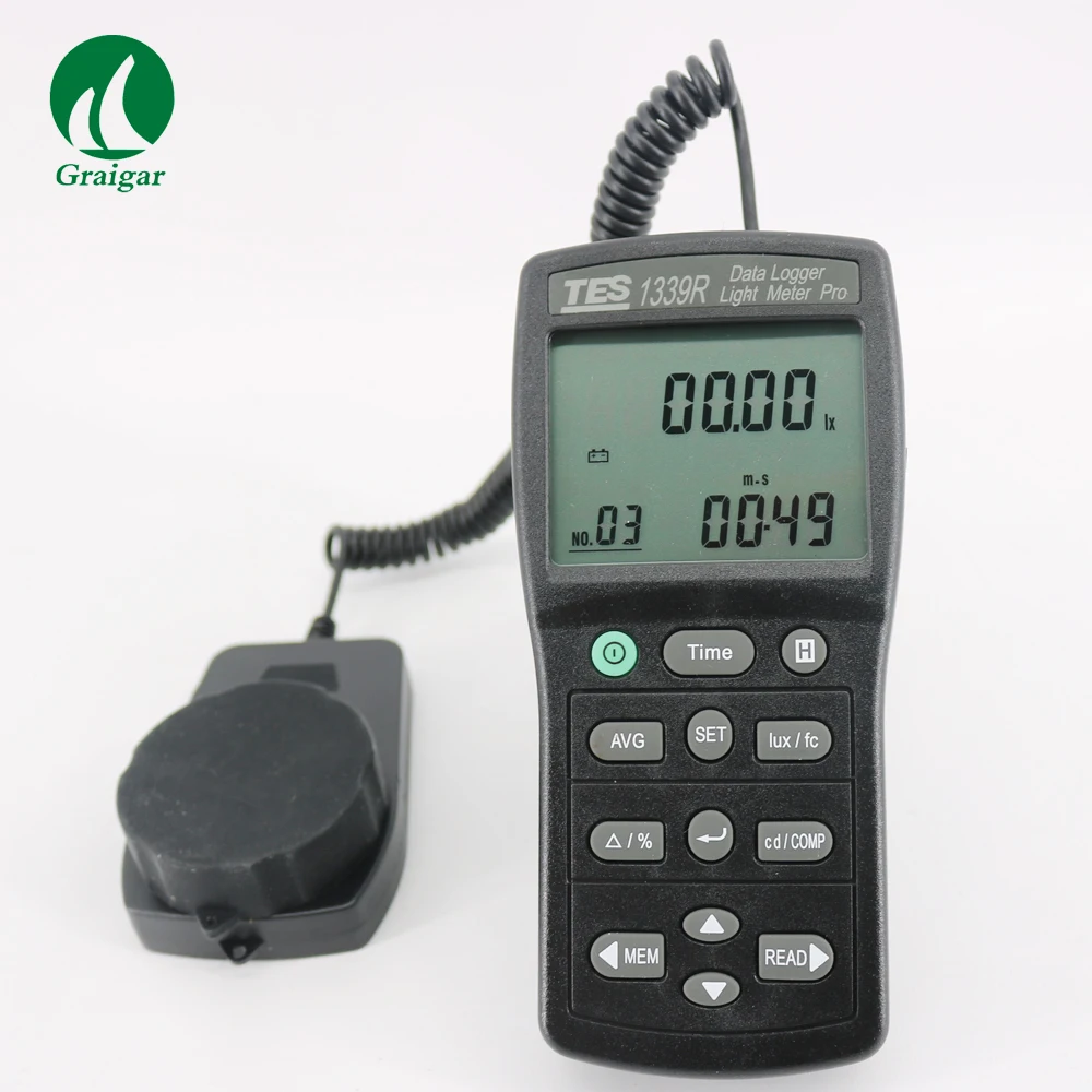 Original TES-1339R Data Logger Light Meter Pro with CD Software and RS232 Cable
Original TES-1339R Data Logger Light Meter Pro with CD Software and RS232 Cable