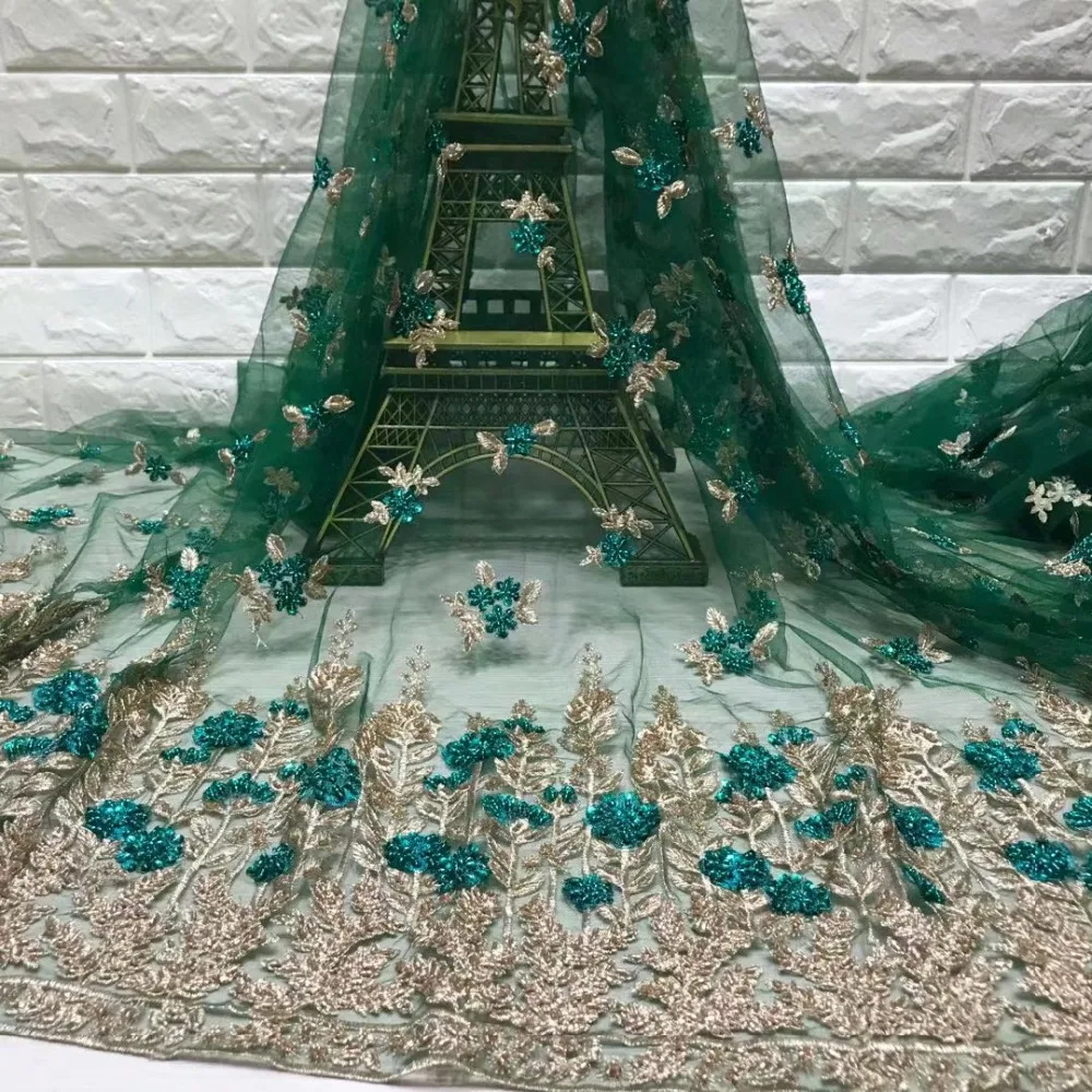 French lace fabric 5yds/pce dhl green beaded tube gold string fabrics women gorgeous luxury party event wedding dresses 2019 new
French lace fabric 5yds/pce dhl green beaded tube gold string fabrics women gorgeous luxury party event wedding dresses 2019 new