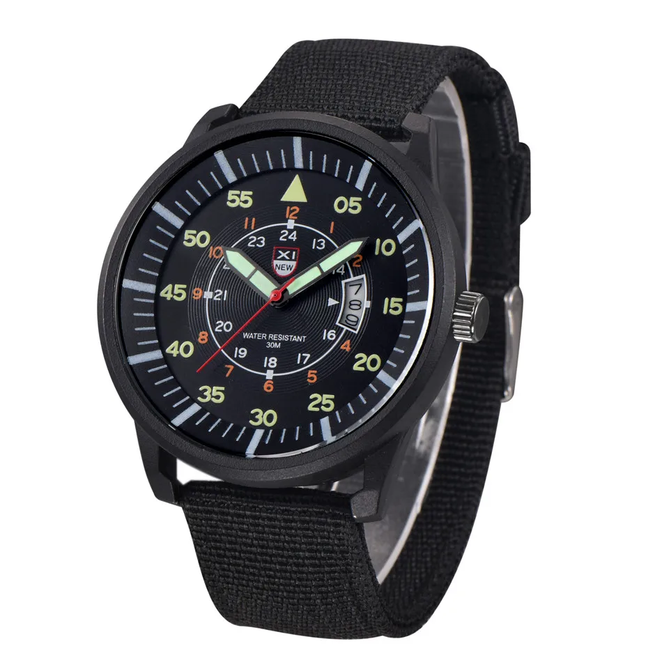 Men's Watch Relojes Hombre Luminous Watch 2019 New Date Police Black G10 Nylon Fabric Strap Quartz Watch Luminous Military hot
Men's Watch Relojes Hombre Luminous Watch 2019 New Date Police Black G10 Nylon Fabric Strap Quartz Watch Luminous Military hot