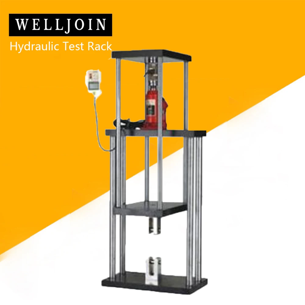 Manual hydraulic press and compression test stand ALR-5K, a tripod manual hydraulic test rack
Manual hydraulic press and compression test stand ALR-5K, a tripod manual hydraulic test rack
