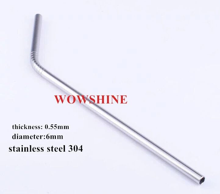 WOWSHINE 100pcs/lot 6 x 215MM Metal drinking straw stainless steel straw food grade thickness 0.55mm not 0.3mm cheap one 215
WOWSHINE 100pcs/lot 6 x 215MM Metal drinking straw stainless steel straw food grade thickness 0.55mm not 0.3mm cheap one 215