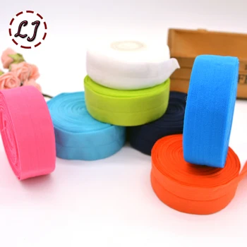 High quality 1''(25mm) hair tie making foe band fold over elastic ribbon webbing solid headwear handmade DIY decoration crafts
High quality 1''(25mm) hair tie making foe band fold over elastic ribbon webbing solid headwear handmade DIY decoration crafts