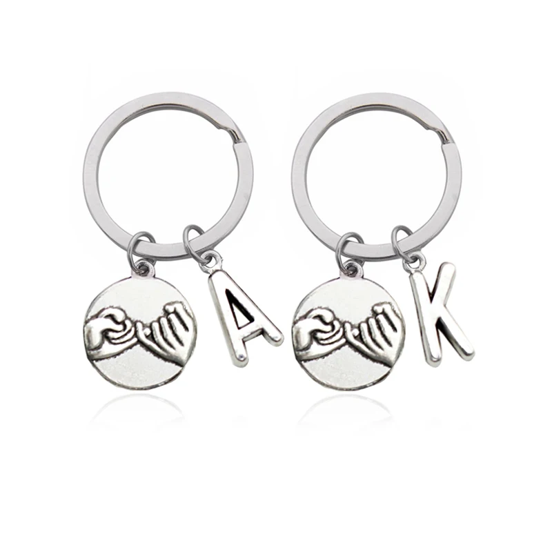 26-letter Hand-held Key Chain Parent-child Family To keychain Friendship Agreement Sisters Keychain Couple Keychain
26-letter Hand-held Key Chain Parent-child Family To keychain Friendship Agreement Sisters Keychain Couple Keychain
