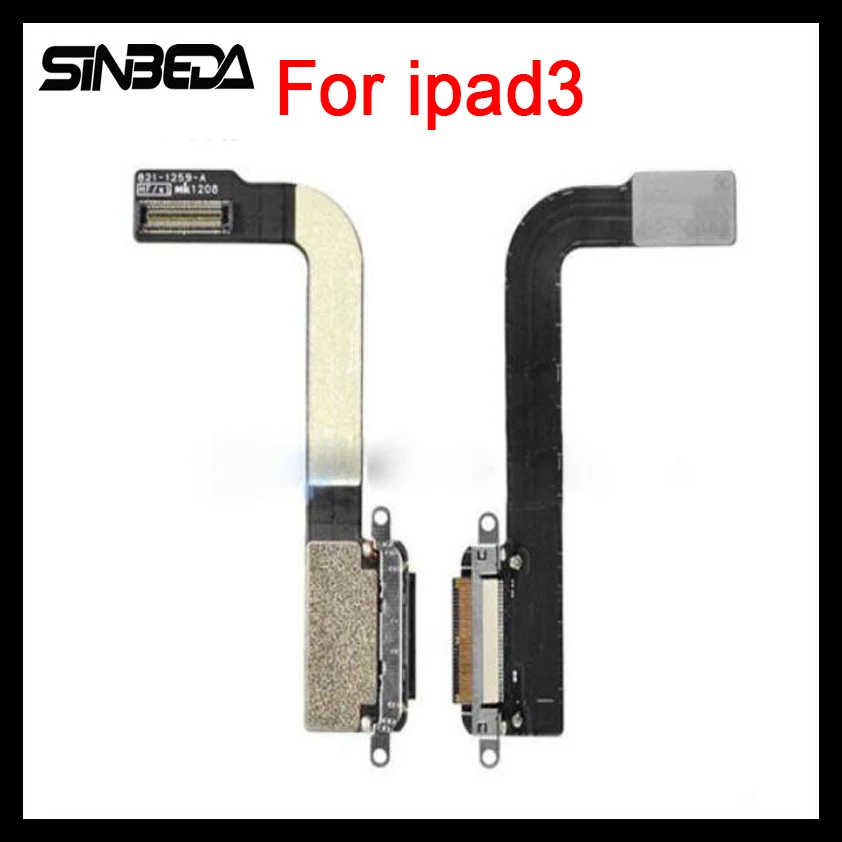 Sinbeda New Quality Charging Socket USB Dock Charger Connector For Ipad 3 Charging Port Flex Cable Replacement Repair Parts
Sinbeda New Quality Charging Socket USB Dock Charger Connector For Ipad 3 Charging Port Flex Cable Replacement Repair Parts