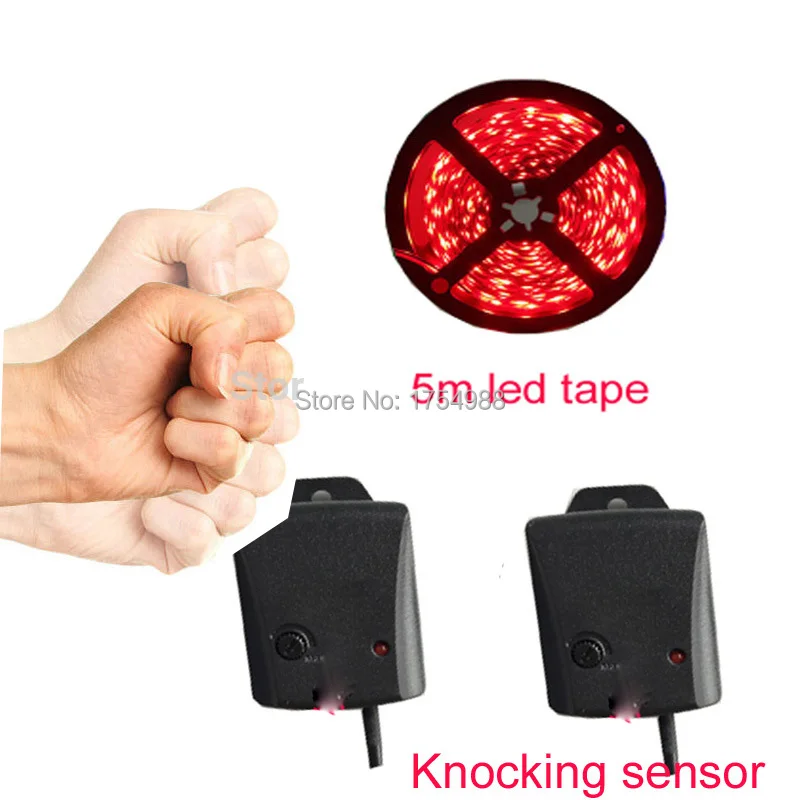Knocking prop knock at the two sensor at the same time light up the led tape to escape real life room escape Takagism props
Knocking prop knock at the two sensor at the same time light up the led tape to escape real life room escape Takagism props