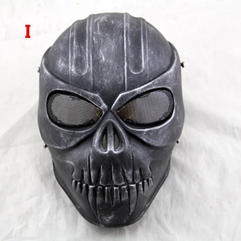 Outdoor Military Wargame Paintball Skull Mask OutdoorMaster Full Face Airsoft Mask with Metal Mesh Eye Protection
Outdoor Military Wargame Paintball Skull Mask OutdoorMaster Full Face Airsoft Mask with Metal Mesh Eye Protection