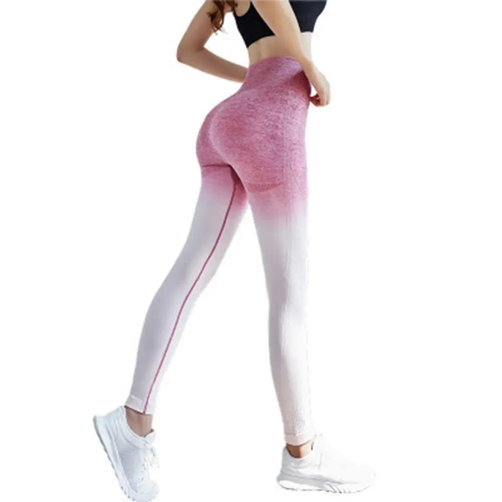 Yfashion Women Leggings Elastic High Waist Pants Fashion Color Gradient Ninth Pants for Sports Fitness Leggings
Yfashion Women Leggings Elastic High Waist Pants Fashion Color Gradient Ninth Pants for Sports Fitness Leggings