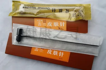 free shipping 10 pcs huatuo dermal needle double head Plum-headed needle acupuncture needle for suction cup
free shipping 10 pcs huatuo dermal needle double head Plum-headed needle acupuncture needle for suction cup