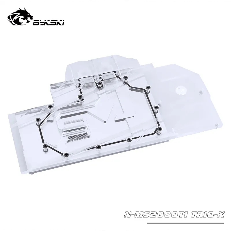 Bykski Water Block use for MSI RTX2080TI GAMING X TRIO (V371-026R) / Full Cover Copper Radiator Block/3PIN 5V RGB / 4PIN 12V RGB
Bykski Water Block use for MSI RTX2080TI GAMING X TRIO (V371-026R) / Full Cover Copper Radiator Block/3PIN 5V RGB / 4PIN 12V RGB