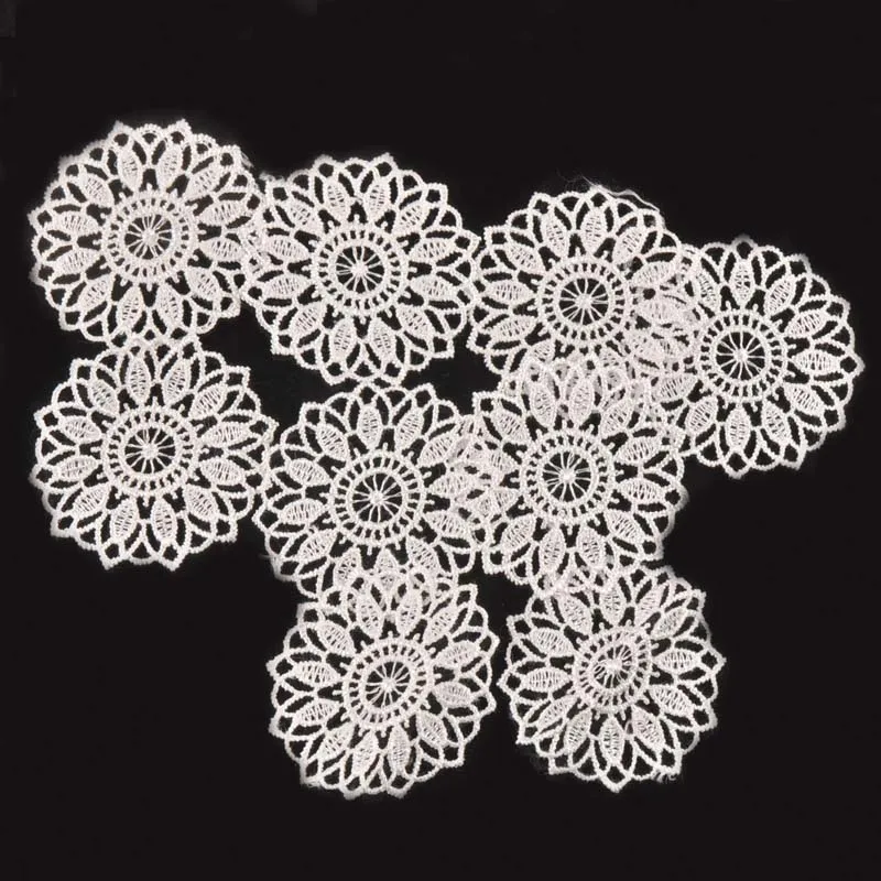 30Pcs 45mm Round Flower white lace Ribbon Applique Mesh Trimming For sewing Guipure Lace Fabric party Garment Decor C1139
30Pcs 45mm Round Flower white lace Ribbon Applique Mesh Trimming For sewing Guipure Lace Fabric party Garment Decor C1139
