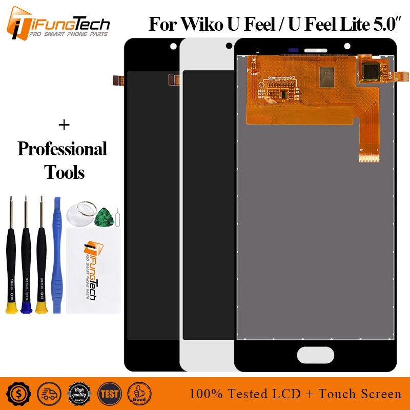 For Wiko UFeel U Feel U Feel Lite Full LCD Display Digitizer Touch Screen Digitizer Assembly With Tools
For Wiko UFeel U Feel U Feel Lite Full LCD Display Digitizer Touch Screen Digitizer Assembly With Tools