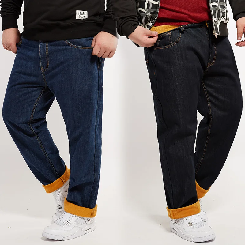 Gold Fleece Jeans Men Thicken Winter Mens Pants Large Size 48 150KG PLus Size Trousers Casual Jeans Male Thick Warm Pant
Gold Fleece Jeans Men Thicken Winter Mens Pants Large Size 48 150KG PLus Size Trousers Casual Jeans Male Thick Warm Pant
