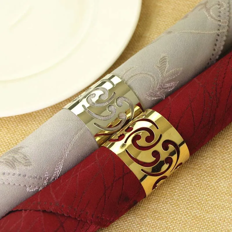 New Creative Stainless Steel Napkin Rings Home Decoration Wedding Table Supplies Napkin Rings Fashion Silver Gold Metal Napkin B
New Creative Stainless Steel Napkin Rings Home Decoration Wedding Table Supplies Napkin Rings Fashion Silver Gold Metal Napkin B