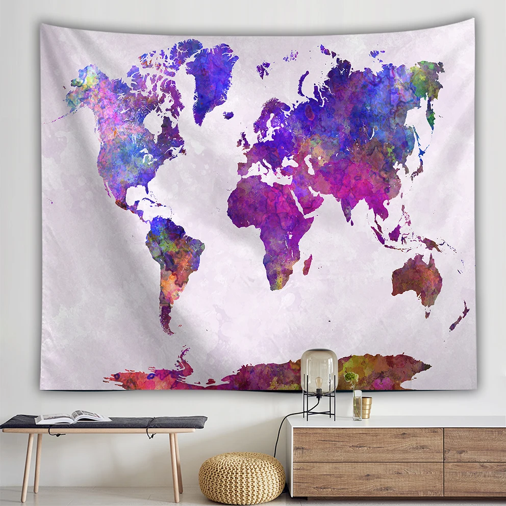 Tapestry Wall Hanging home decor curtains spread covers cloth blanket art tapestry Beach Towel water color art world map
Tapestry Wall Hanging home decor curtains spread covers cloth blanket art tapestry Beach Towel water color art world map