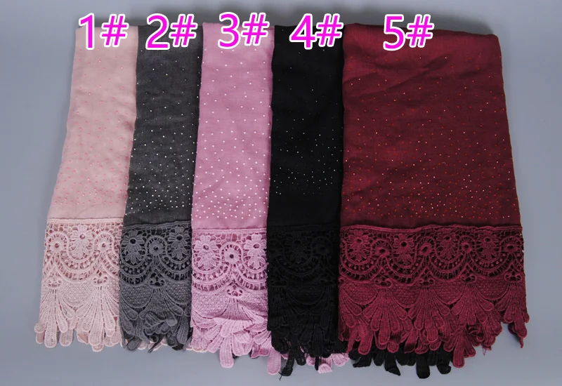 11 color Luxury diamond cotton Fashion lace scarf hijab floral glitter beach long muslim autumn wrap scarves/shawls 10pcs/lot
11 color Luxury diamond cotton Fashion lace scarf hijab floral glitter beach long muslim autumn wrap scarves/shawls 10pcs/lot