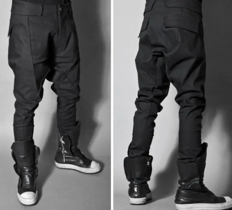 27-44 2018 Men's clothing GD Hair Stylist fashion street Draping casual harem pants plus size costumes
27-44 2018 Men's clothing GD Hair Stylist fashion street Draping casual harem pants plus size costumes