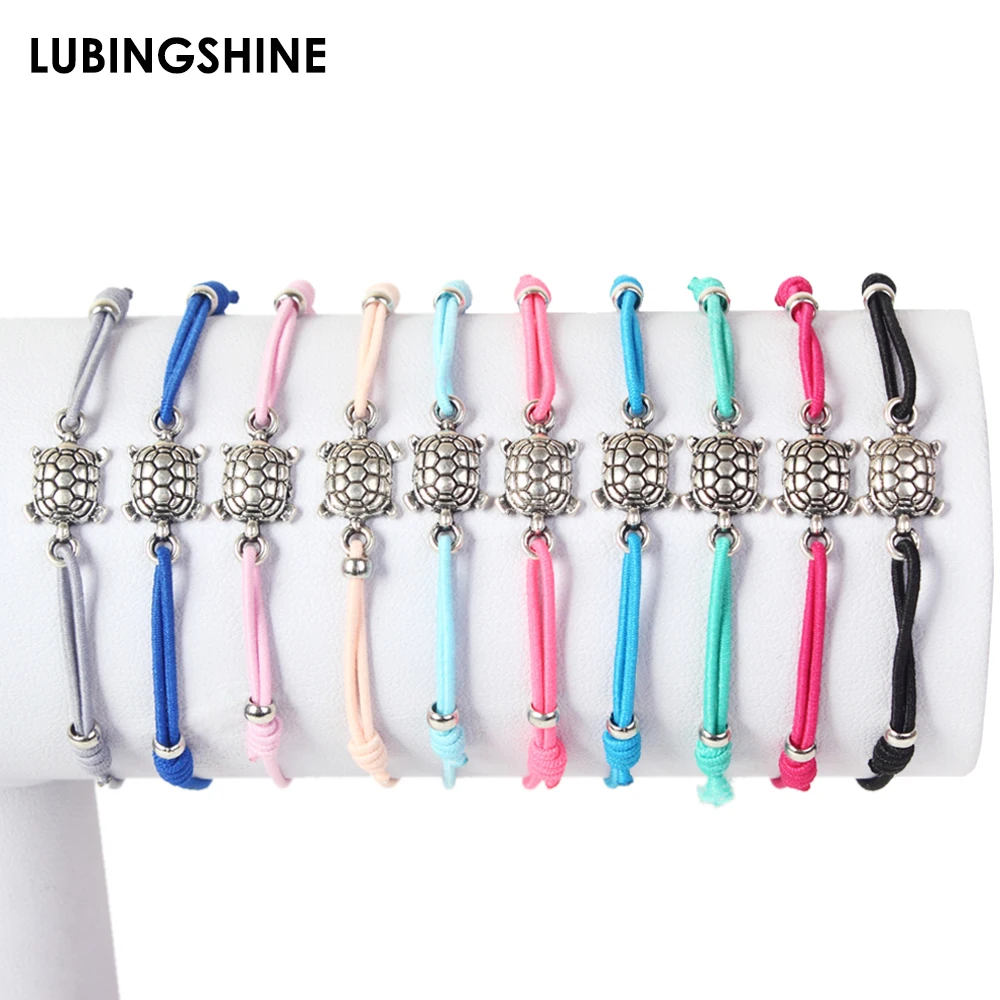 Bohemian Weave Rope Strand Friendship Bracelets Set Silver Color Turtle Charms Bracelet For Women Handmade Elastic Jewelry 12pcs
Bohemian Weave Rope Strand Friendship Bracelets Set Silver Color Turtle Charms Bracelet For Women Handmade Elastic Jewelry 12pcs