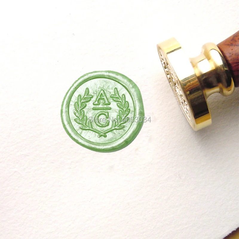 Custom Wedding Invitation Wax Stamp Kit Personalized 2 Initials Olive Wreath Wax Seal Stamp
Custom Wedding Invitation Wax Stamp Kit Personalized 2 Initials Olive Wreath Wax Seal Stamp