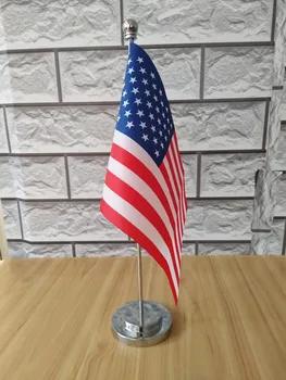 Special Wholesale U.S.A United states America USA table desk Flag Stainless Steel Flagpole 14*21cm ,free shipping NO.A003
Special Wholesale U.S.A United states America USA table desk Flag Stainless Steel Flagpole 14*21cm ,free shipping NO.A003