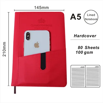 A5 Hardcover Line Notebook With Cellphone Pocket Custom Logo PU Leather Diary Personal Planner With Cellphone Bag OEM Welcome
A5 Hardcover Line Notebook With Cellphone Pocket Custom Logo PU Leather Diary Personal Planner With Cellphone Bag OEM Welcome