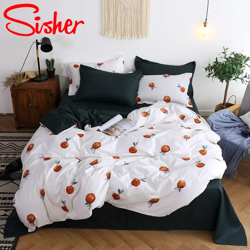 Sisher Nordic Style Duvet Cover With Pillow Cute Bedding Set Kids Adult Home Textiles Comforter Covers Single Double Queen King
Sisher Nordic Style Duvet Cover With Pillow Cute Bedding Set Kids Adult Home Textiles Comforter Covers Single Double Queen King