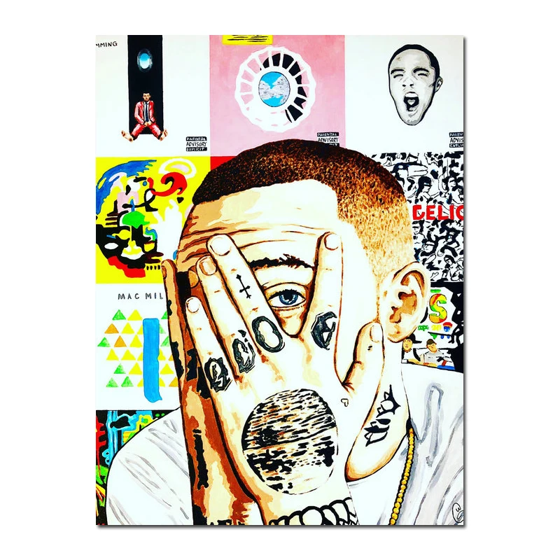 Art Silk Or Canvas Print Mac Miller Music Singer Poster 13x18 24x32 inch For Room Decor Decoration-012
Art Silk Or Canvas Print Mac Miller Music Singer Poster 13x18 24x32 inch For Room Decor Decoration-012