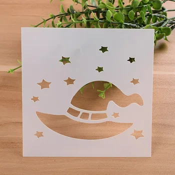 13cm 5.1" Magic Hat Stars DIY Layering Stencils Wall Painting Scrapbook Coloring Embossing Album Decorative Paper Card Template
13cm 5.1" Magic Hat Stars DIY Layering Stencils Wall Painting Scrapbook Coloring Embossing Album Decorative Paper Card Template