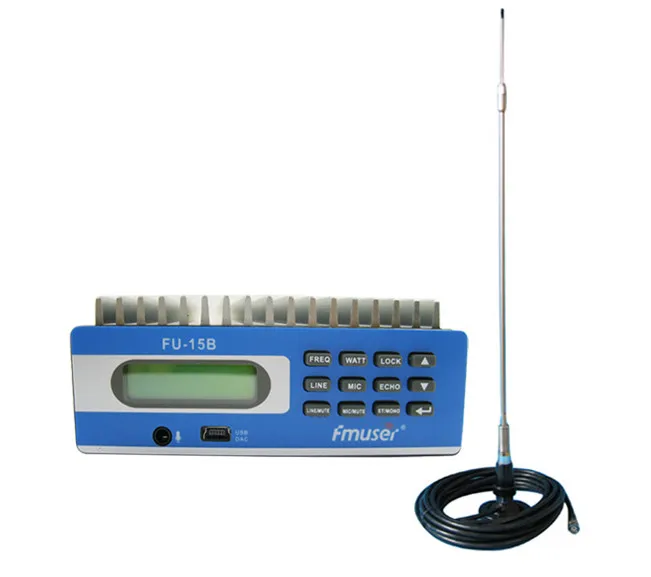 FU-15B FM Transmitter radio broadcast and car sucker FM antenna with power adapter A KIT
FU-15B FM Transmitter radio broadcast and car sucker FM antenna with power adapter A KIT