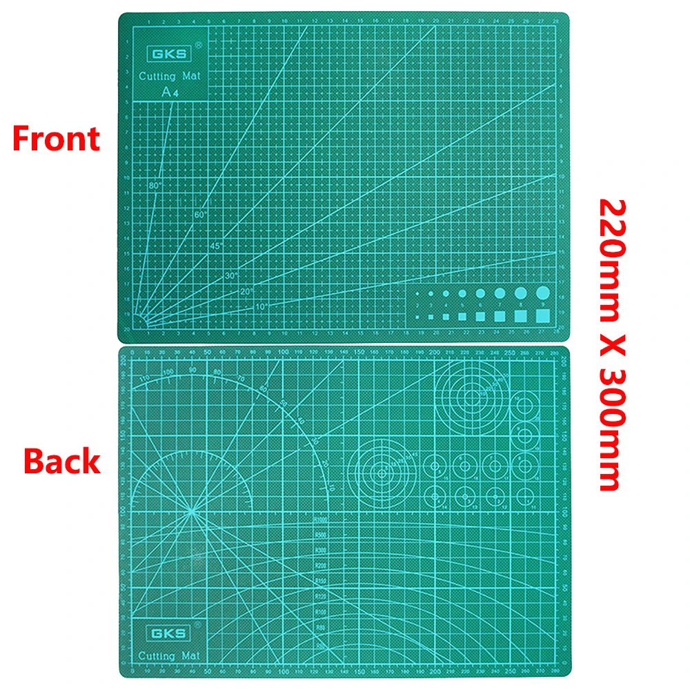 A4 Pvc Rectangle Self Healing Cutting Mat Fabric Leather Paper Craft Quilt Plate mediated Blades cut Cardboard DIY Tools
A4 Pvc Rectangle Self Healing Cutting Mat Fabric Leather Paper Craft Quilt Plate mediated Blades cut Cardboard DIY Tools