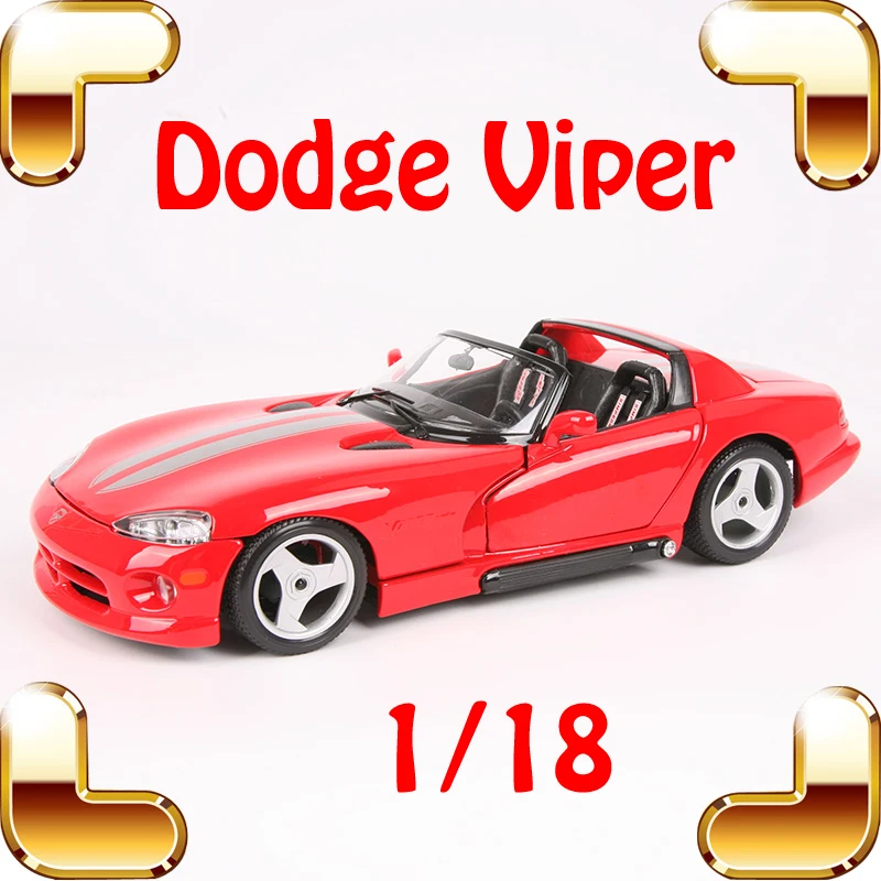New Year Gift Viper 1/18 Model Metal Car Collectible Toys Model Scales Desk Decoration Alloy Diecast Luxury Present Family Toy
New Year Gift Viper 1/18 Model Metal Car Collectible Toys Model Scales Desk Decoration Alloy Diecast Luxury Present Family Toy