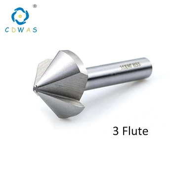 Round shank 3 Flute 4.5mm 5mm 6.3mm 8.3mm 14mm 25mm 90 Degree HSS Chamfer Chamfering Cutter End Mill Tool Countersink Drill Bit
Round shank 3 Flute 4.5mm 5mm 6.3mm 8.3mm 14mm 25mm 90 Degree HSS Chamfer Chamfering Cutter End Mill Tool Countersink Drill Bit