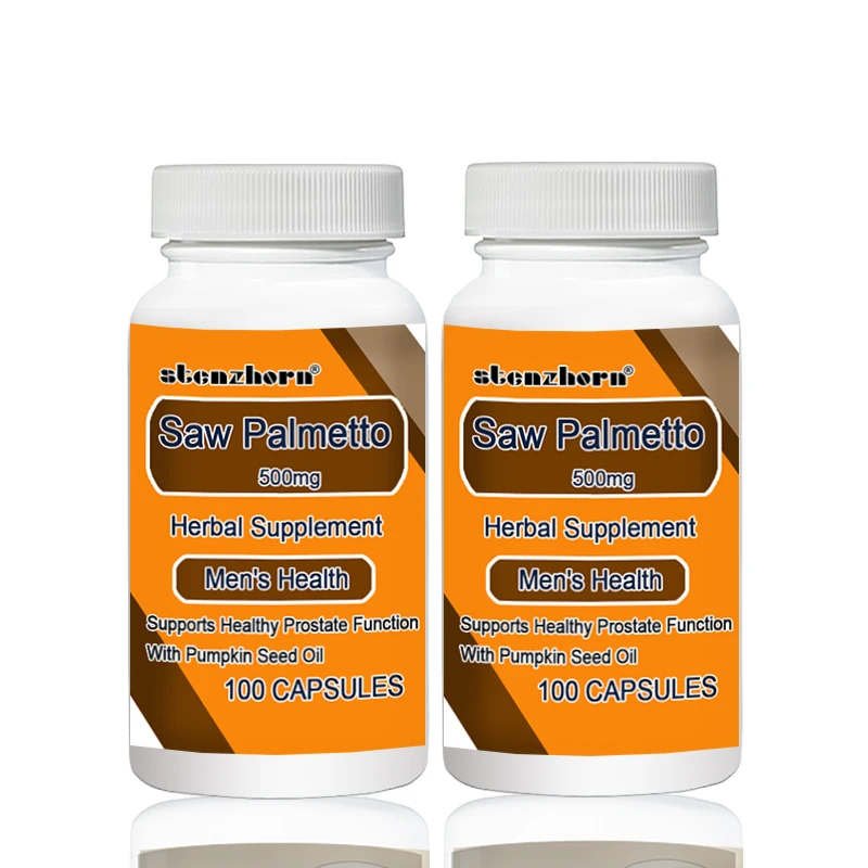 Saw Palmetto 500mg 100pcs X 2 Bottles Total 200PCS Supports Healthy Prostate Function With Pumpkin Seed Oil
Saw Palmetto 500mg 100pcs X 2 Bottles Total 200PCS Supports Healthy Prostate Function With Pumpkin Seed Oil