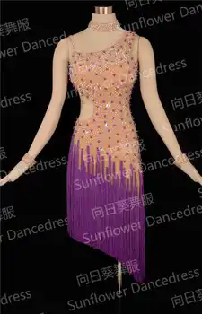GOODANPAR Latin Dance Dress Women Sexy Tassel Tango Salsa Samba Dance Dress Latin Dance Wear Competition Dresses Custom Made
GOODANPAR Latin Dance Dress Women Sexy Tassel Tango Salsa Samba Dance Dress Latin Dance Wear Competition Dresses Custom Made
