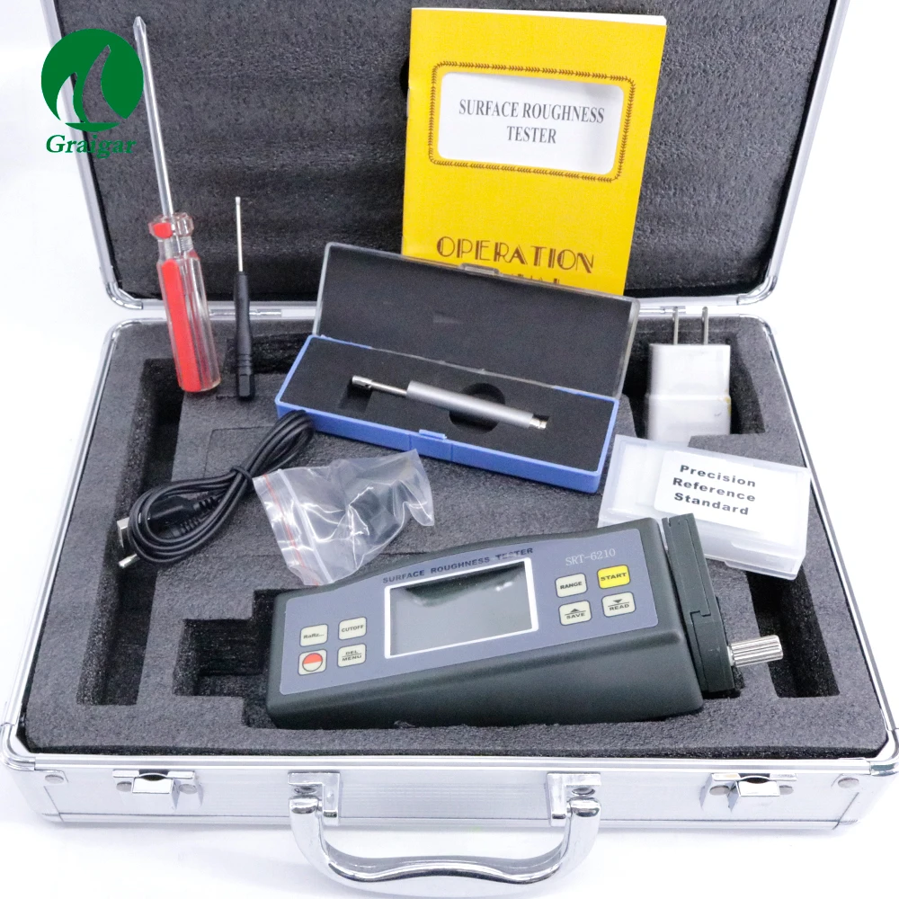 SRT-6210 Range 0.005-16.00um Surface Roughness Tester Meter SRT6210 Ra/Rz/Rq/Rt
SRT-6210 Range 0.005-16.00um Surface Roughness Tester Meter SRT6210 Ra/Rz/Rq/Rt