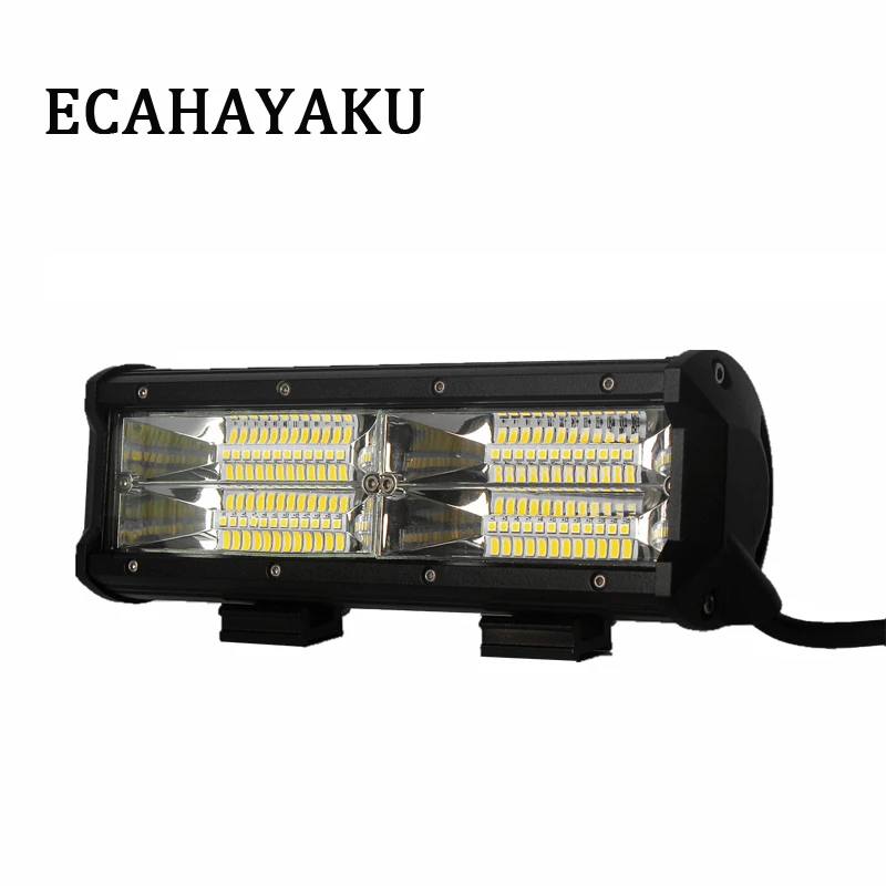 ECAHAYAKU 1 pcs 9 Inch 144W Led Work Light Bar 3-Row for Car 4x4 Offroad SUV UAZ ATV Working Fog Lights Headlight 12v 24v Barra
ECAHAYAKU 1 pcs 9 Inch 144W Led Work Light Bar 3-Row for Car 4x4 Offroad SUV UAZ ATV Working Fog Lights Headlight 12v 24v Barra