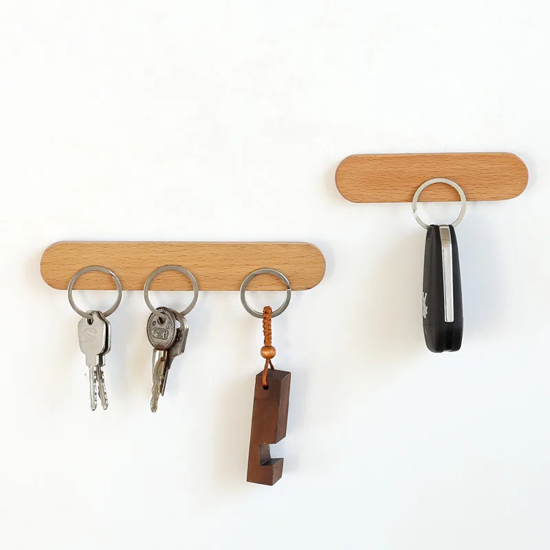 1Pc Solid Wood Key Holder Wall Hanging Wood Wall Hanging Car Keys Multifunctional Suction Magnetism Walnut Beech Wall Decoration
1Pc Solid Wood Key Holder Wall Hanging Wood Wall Hanging Car Keys Multifunctional Suction Magnetism Walnut Beech Wall Decoration