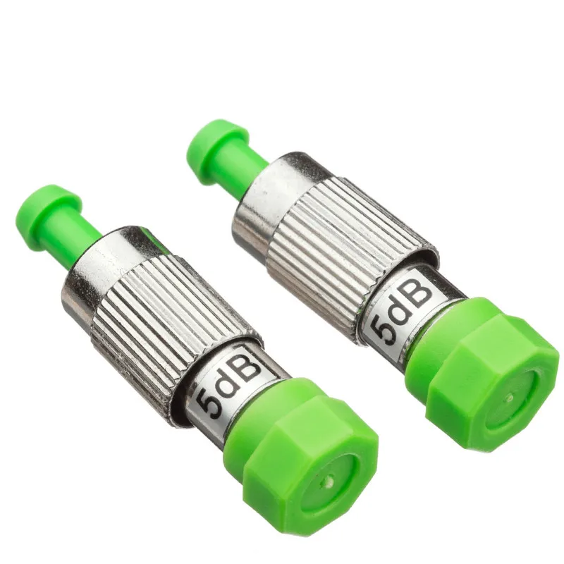 5pcs Fiber Optic Attenuator FC APC 2dB 3dB 5dB 7dB 10dB 15dB SM Female to Male FTTH CATV Fiber Optical Attenuator
5pcs Fiber Optic Attenuator FC APC 2dB 3dB 5dB 7dB 10dB 15dB SM Female to Male FTTH CATV Fiber Optical Attenuator