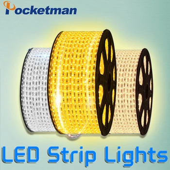 SMD 5050 AC110V 220V led strip flexible light 1M/2M/3M/4M/5M/6M/7M/8M/9M/10M/15M/20M +Power Plug 60leds/m Waterproof led light
SMD 5050 AC110V 220V led strip flexible light 1M/2M/3M/4M/5M/6M/7M/8M/9M/10M/15M/20M +Power Plug 60leds/m Waterproof led light