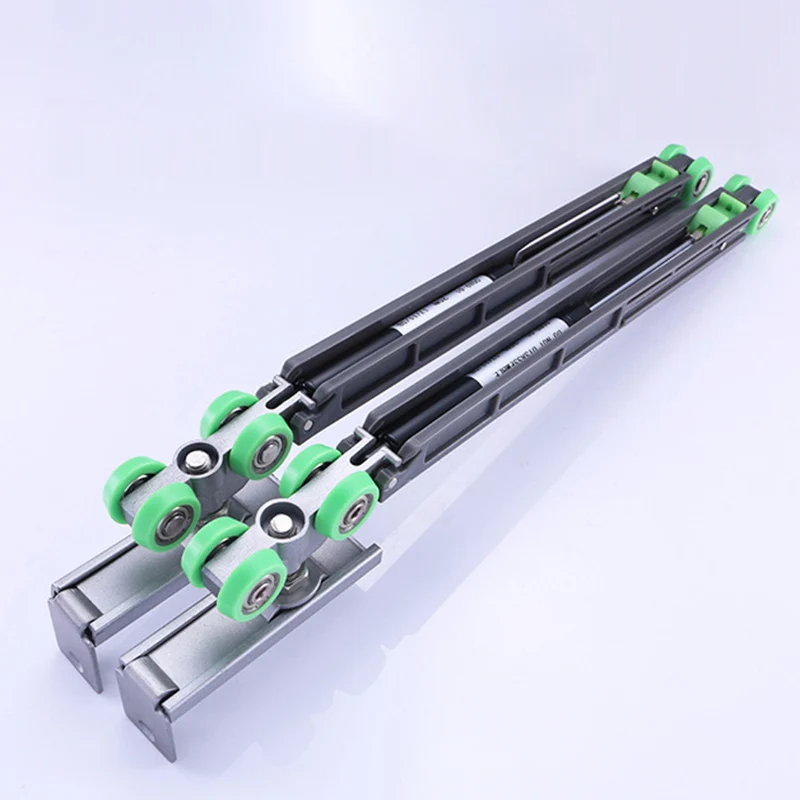 Sliding Door Buffer Damper Set With Screws Alloy Track Pulley Bumper for Wardrobe Closet Cabinet ALI88 
Sliding Door Buffer Damper Set With Screws Alloy Track Pulley Bumper for Wardrobe Closet Cabinet ALI88