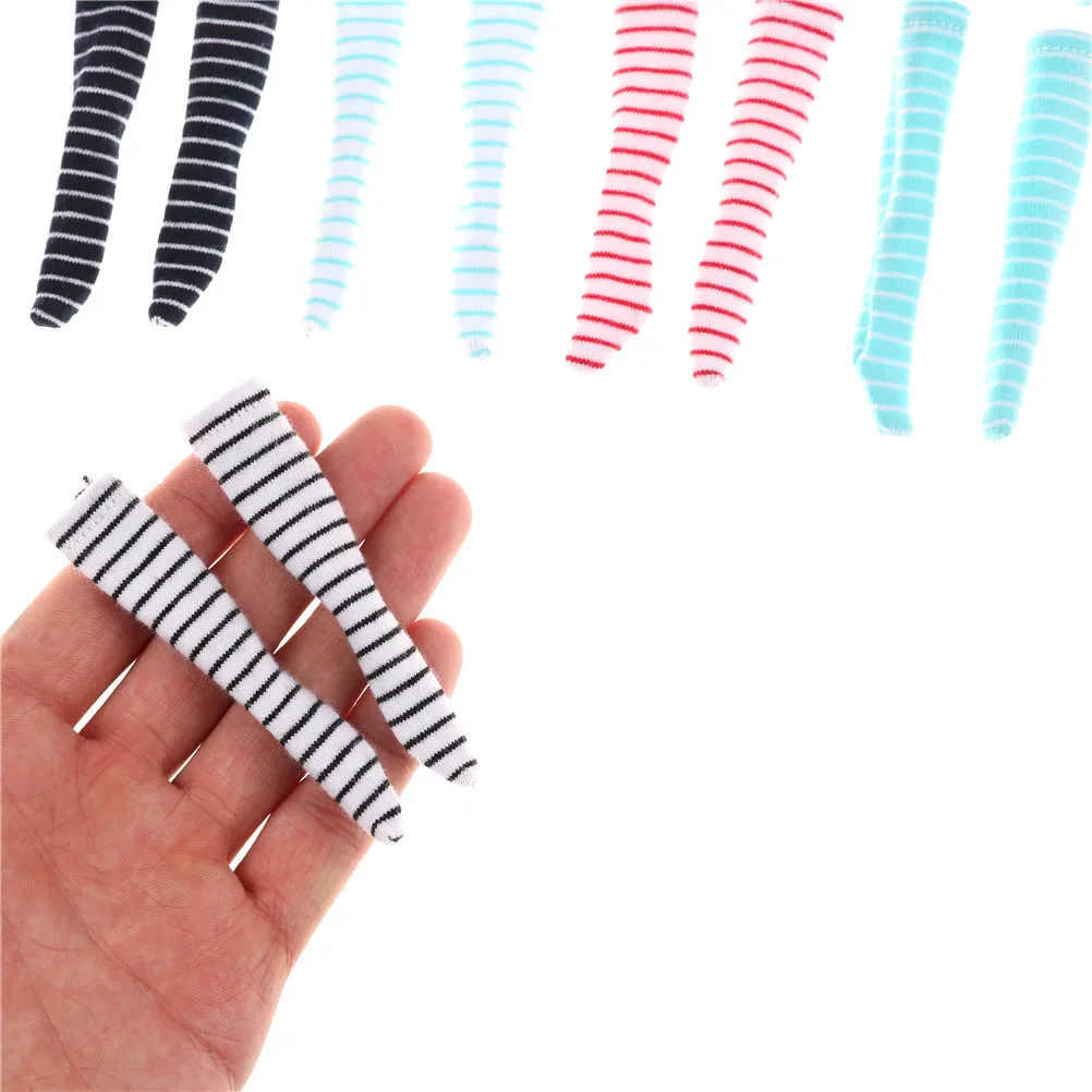 1 Pair Cute Stripe For Blyth Stocking Suitable for 1/6 Doll Socks Clothes Accessories
1 Pair Cute Stripe For Blyth Stocking Suitable for 1/6 Doll Socks Clothes Accessories