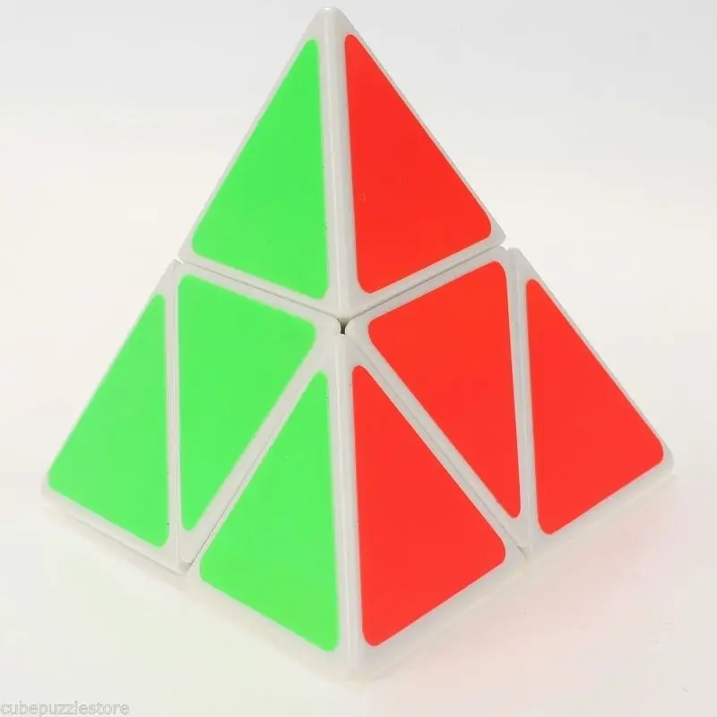

Shengshou 2X2 Pyraminx Pyramid IQ Magic Cube Twist Puzzle Speed Fancy Fast Ultra-Smooth Speed Puzzle Cube Toys White