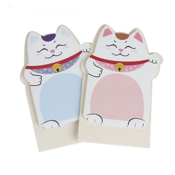 Creative Janpanese Cartoon Plutus Cat Memo Pad Sticky Note Lovely Paper Stickers Stationery for School&Office Supplies 2PCs
Creative Janpanese Cartoon Plutus Cat Memo Pad Sticky Note Lovely Paper Stickers Stationery for School&Office Supplies 2PCs