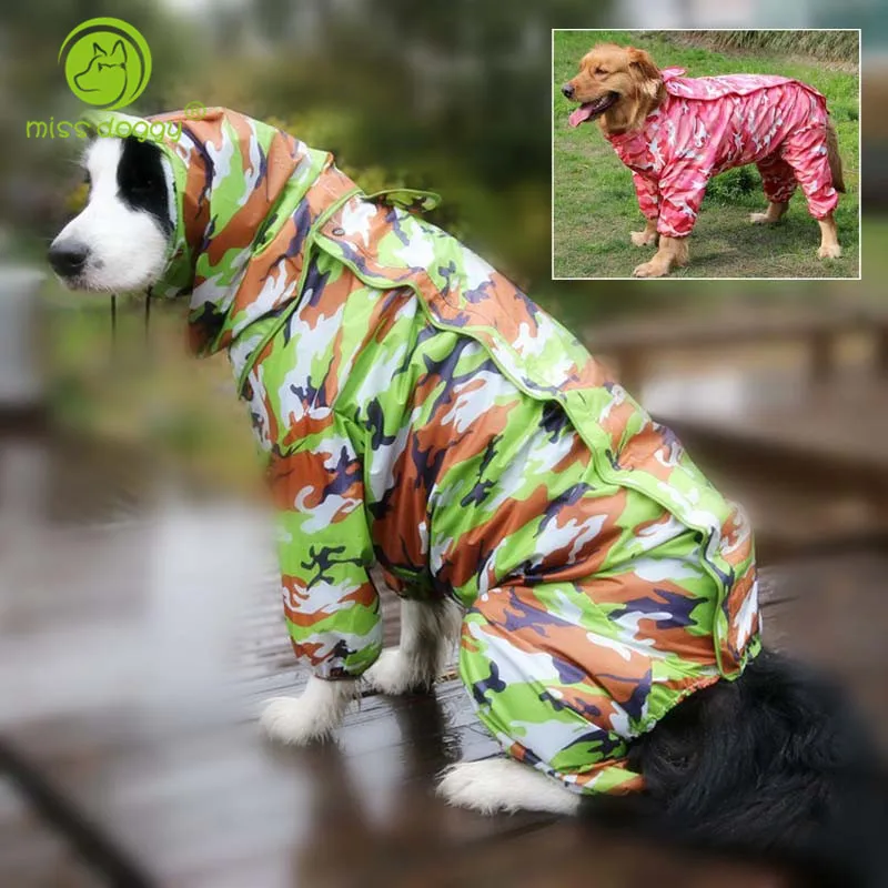 Camouflage Pet Dog Raincoat Hoody Waterproof Rain Jackets Lovely Coats Appreal For Medium Large Labrador German Shepherd 20-30
Camouflage Pet Dog Raincoat Hoody Waterproof Rain Jackets Lovely Coats Appreal For Medium Large Labrador German Shepherd 20-30