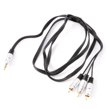 Computer Accessories 1.5M 3.5mm Mini 4 Pole TRRS Jack Male to 3 x RCA Phono Lead Audio Video AV Cable
Computer Accessories 1.5M 3.5mm Mini 4 Pole TRRS Jack Male to 3 x RCA Phono Lead Audio Video AV Cable
