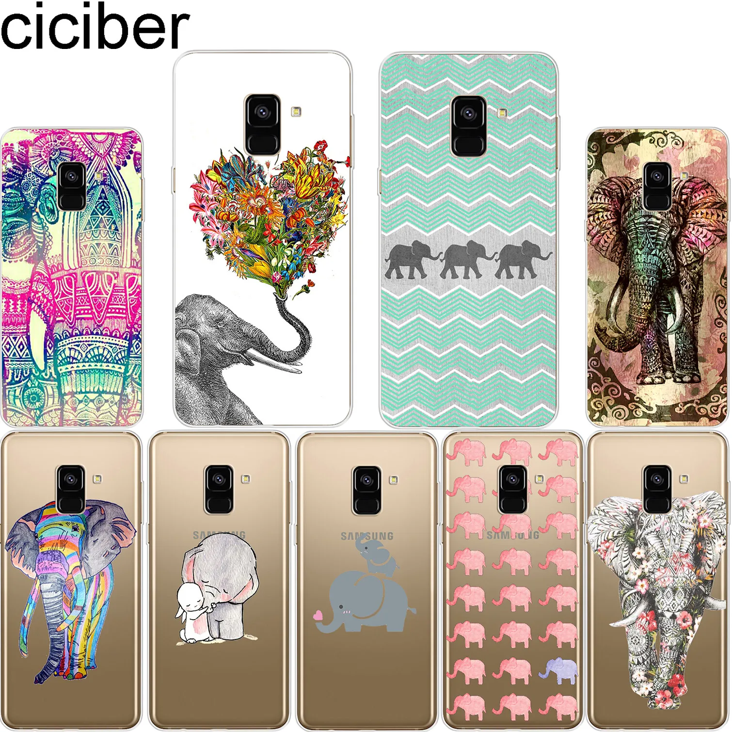 ciciber For Samsung A 5 7 6 8 9 S 2016 2017 2018 Star Galaxy NOTE 8 3 4 5 9 Soft Silicone Clear TPU Phone Cases Coque Elephant
ciciber For Samsung A 5 7 6 8 9 S 2016 2017 2018 Star Galaxy NOTE 8 3 4 5 9 Soft Silicone Clear TPU Phone Cases Coque Elephant