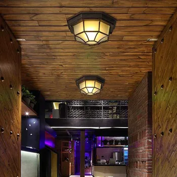 Loft American Village E27 LED Circular Balcony Entrance Aisle Ceiling Lamp Corridor Toilet Glass Decoration LED Light Fixtures
Loft American Village E27 LED Circular Balcony Entrance Aisle Ceiling Lamp Corridor Toilet Glass Decoration LED Light Fixtures
