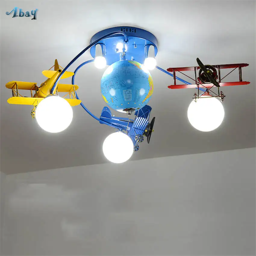 art deco Children's room plane globe ceiling lamp for study nursery creative living room lights kids led glass ceiling light e27
art deco Children's room plane globe ceiling lamp for study nursery creative living room lights kids led glass ceiling light e27