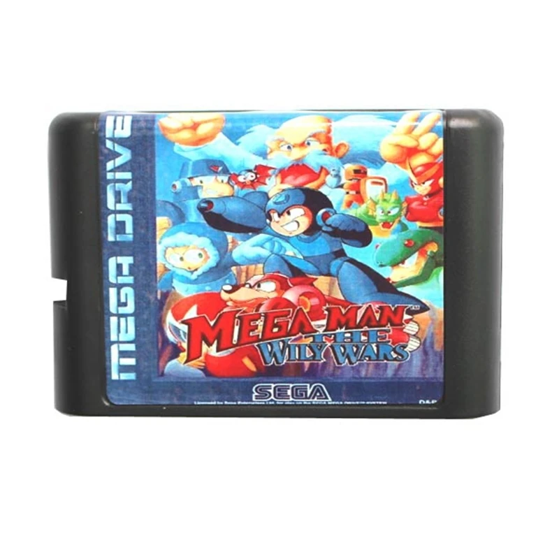Sega MD game card - Mega Man The Wily Wars for 16 bit Sega MD game Cartridge Megadrive Genesis system
Sega MD game card - Mega Man The Wily Wars for 16 bit Sega MD game Cartridge Megadrive Genesis system