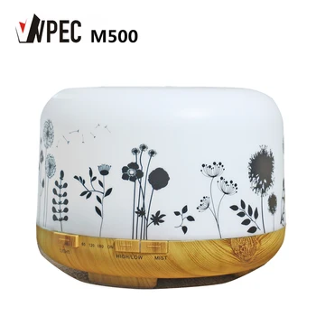VVPEC 500ml Wood Grain Aroma Diffuser with Cool Mist and 7 Changing Colors Light Ultrasonic Humidifier
VVPEC 500ml Wood Grain Aroma Diffuser with Cool Mist and 7 Changing Colors Light Ultrasonic Humidifier